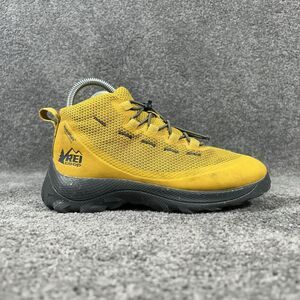 REI CO-OP Flash Kid's Size 3Y Yellow Vista Trekking Hiking Trail Shoes Used